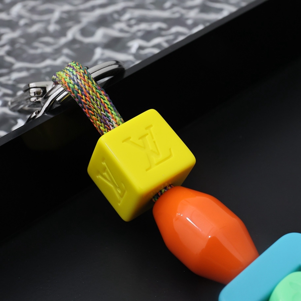 ブランドキーホルダー素材ディテール